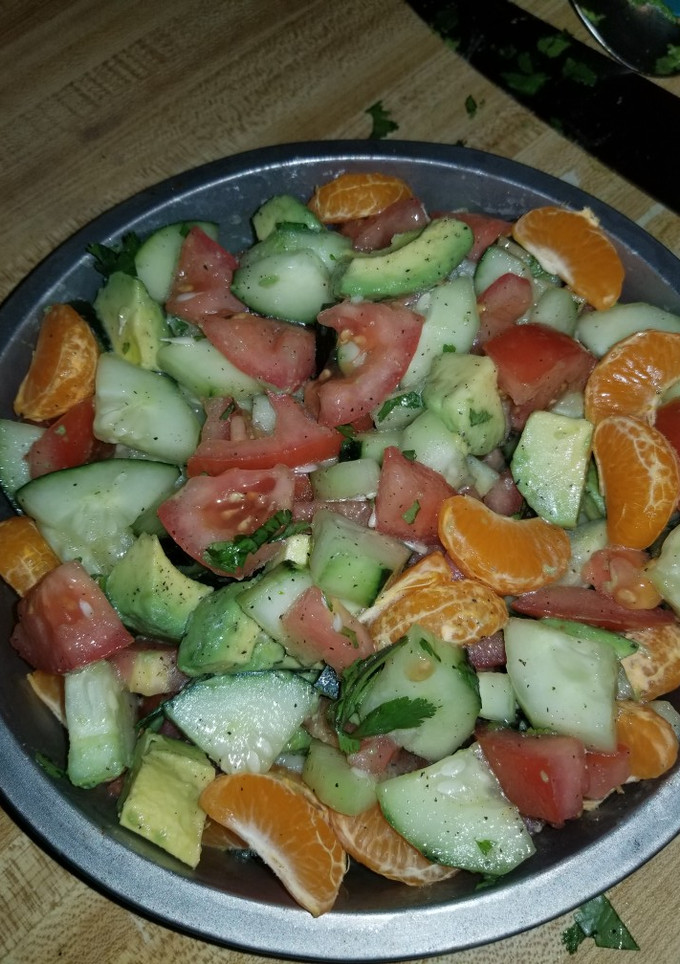 A picture of Cucumber salad.