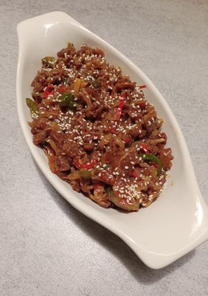 Foto resep Beef Teriyaki Simpel