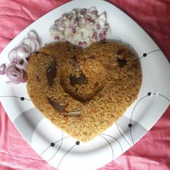 A picture of Tomato rice.