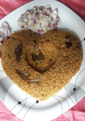 A picture of Tomato rice.