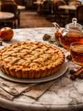 Torta de Maçã Real (Estilo Londres com Coração Brasileiro)
