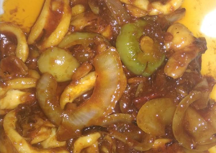 Resep Tumis Cumi Basah, Sempurna