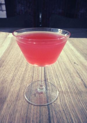 A picture of Hibiscus Iced Tea.