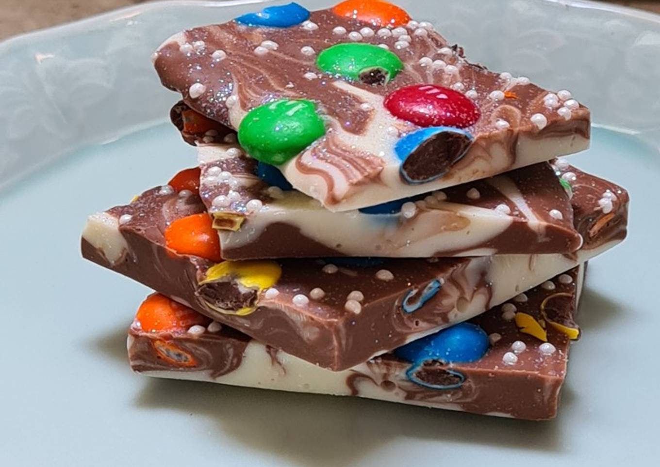 Bark de chocolate (palanqueta o corteza)