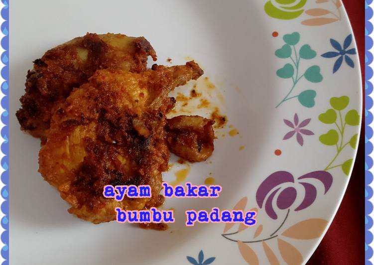 Resep Ayam Bakar bumbu Padang, Lezat