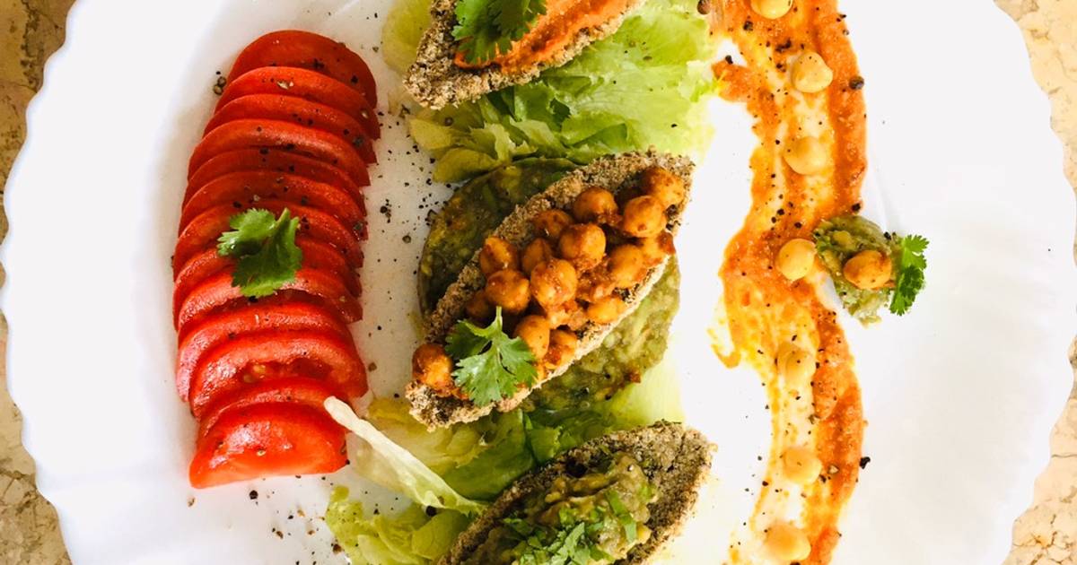 Vegan chick pea Nugget Boat #healthy<br /> #themechallenge