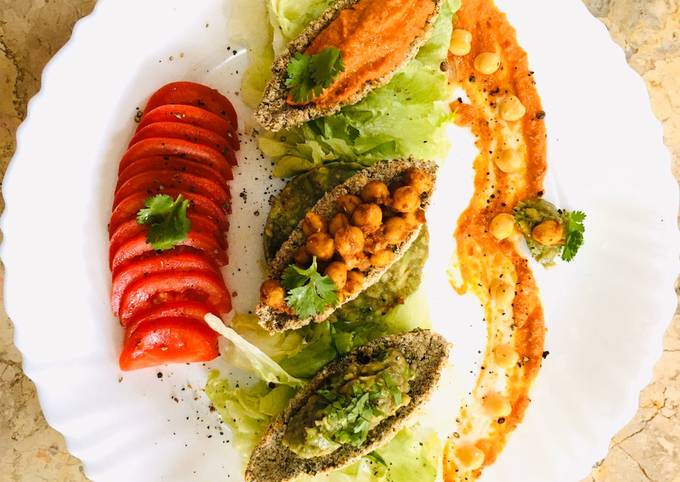 How to Prepare Quick Vegan chick pea Nugget Boat #healthy #themechallenge