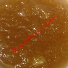 A picture of Apple jam.