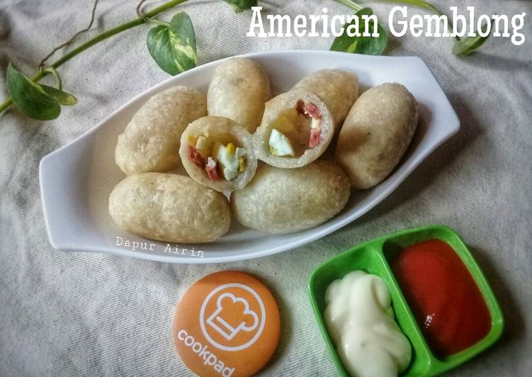 resep cara mengolah Amblong (American Gemblong)