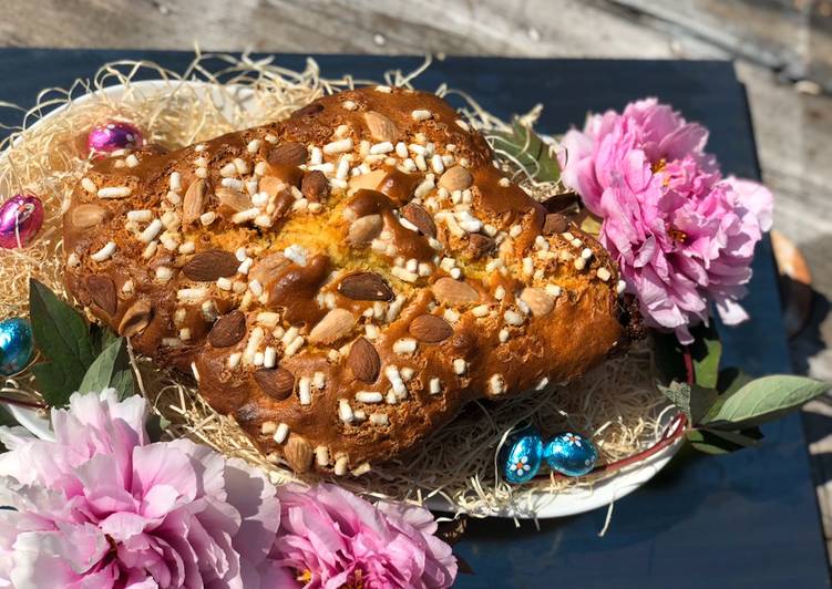 Colomba ai mirtilli e cioccolato bianco
#semplicementepasqua