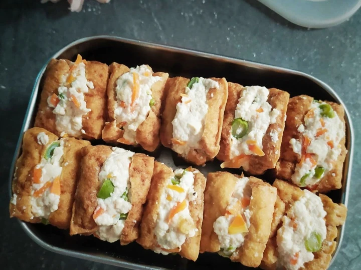 Cara Mudah Membikin Resep  Tahu Panggang,Ayam kukus sayur,(stamina kanker usus)menu sahur yang Enak, Menggugah Selera