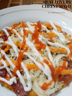 Foto resep Pizza Meat Lovers Cheesy Mayo