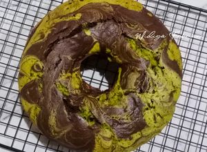 Foto resep Bolu Coklat Matcha Oven Tangkring 7 Bahan