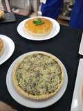 Quiche de espinaca con champiñones, quiche Lorraine