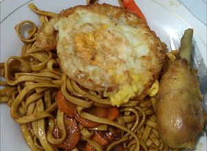 Foto resep Mie belalang kecap