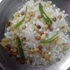साबूदाना खिचड़ी (sabudana khichdi recipe in Hindi)-レシピのメイン写真