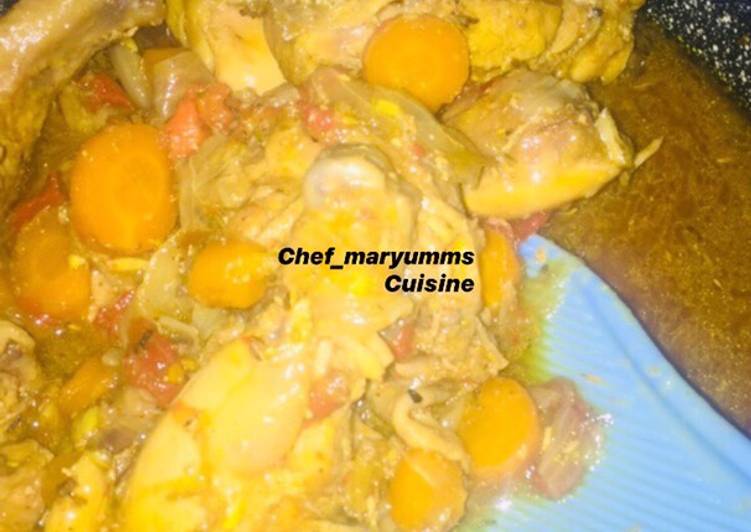 How to Make Favorite Chicken pepper soup by Chef_maryumms_cuisine🌸 | Quick Recipe For Beginner