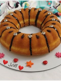 عکسی از دستور کیک شیر داغ 😋