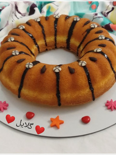 عکسی از دستور کیک شیر داغ 😋