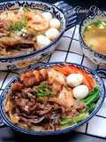 Hai món ăn sáng full topping rất ngon