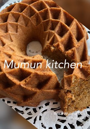 Foto resep Carrot cake cinnamon simple ala mumun