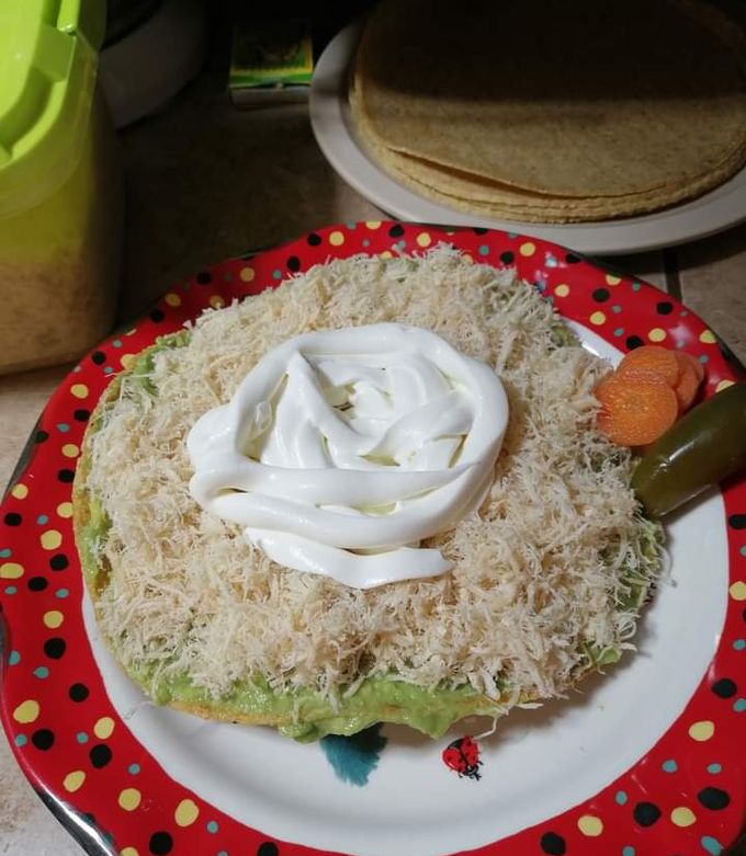 Una foto de Tostadas y tacos tipo siberia 100% caseras