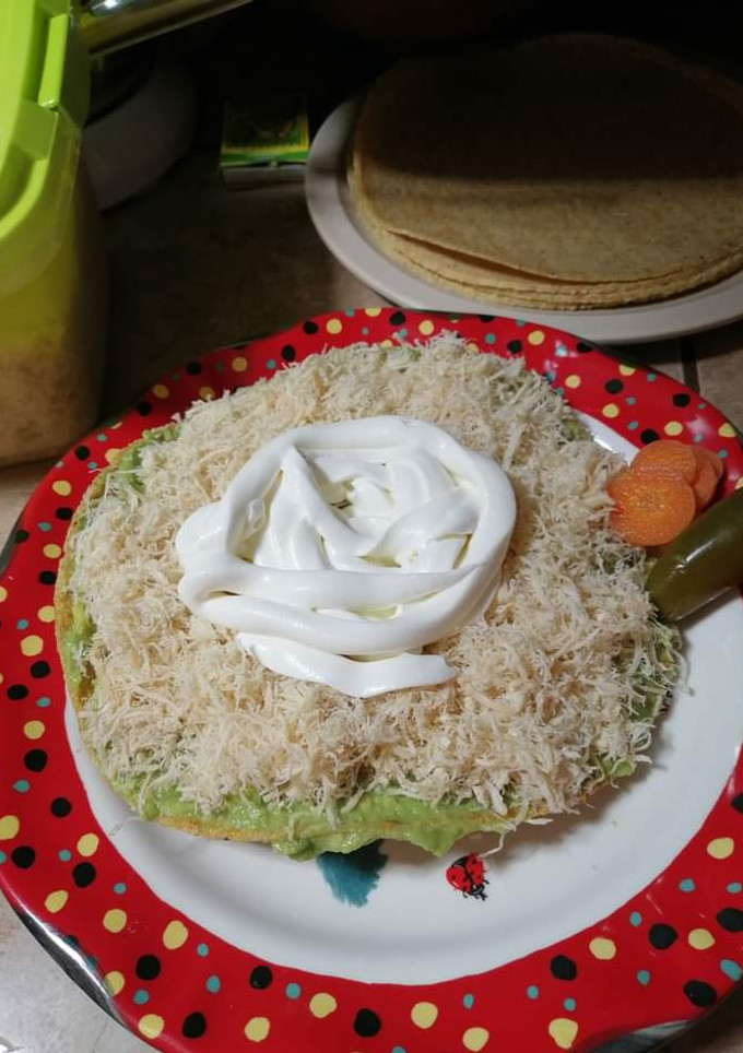 Una foto de Tostadas y tacos tipo siberia 100% caseras