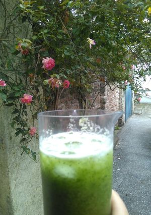 Una foto de Licuado de pepino