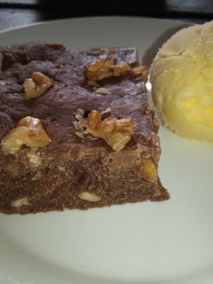 Una foto de Brownie sin horno 👌