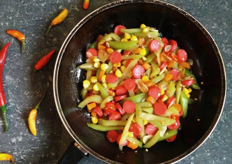 Resep Tumis Sayur Pelangi, Bisa Manjain Lidah