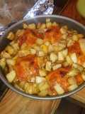 Muslos de pollo horneados