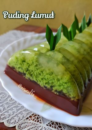 Foto resep Puding Lumut Coklat