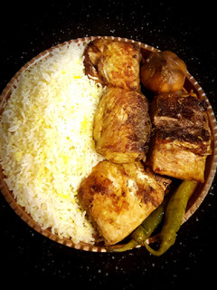 عکسی از دستور ماهی سرخ شده