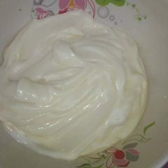 A picture of Homemade mayonise.