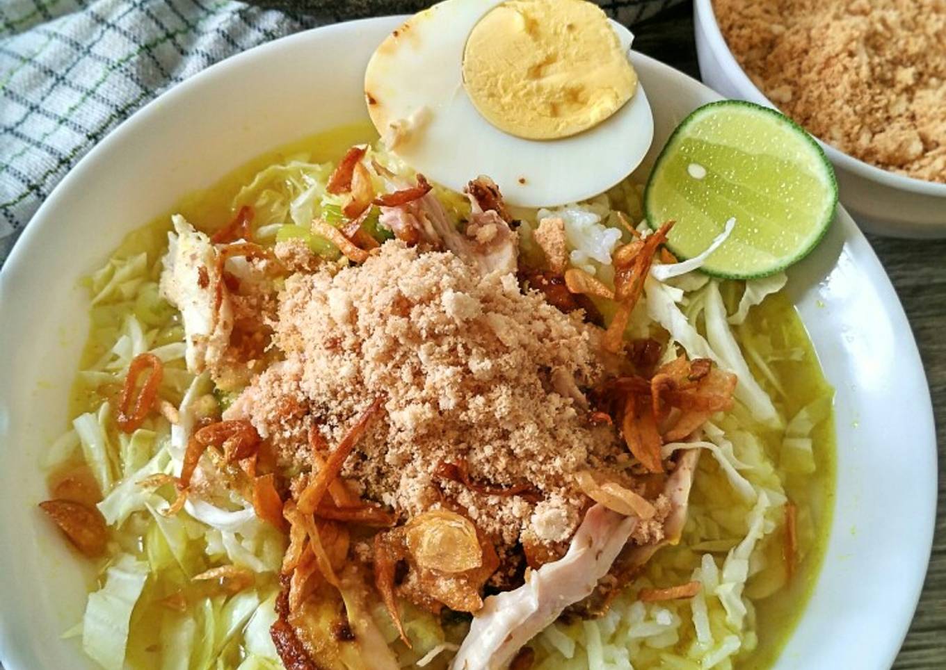 Soto Ayam Koya Khas Lamongan