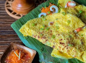 Gambar Seafood Banh Xeo (Crepe Vietnam)