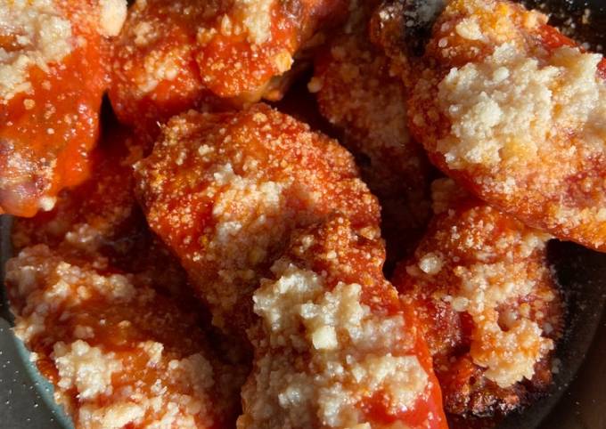 Steps to Prepare Homemade Air fryer hot wings