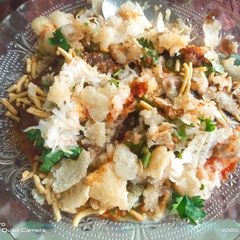 Tikki Chaat A picture of Tikki Chaat.