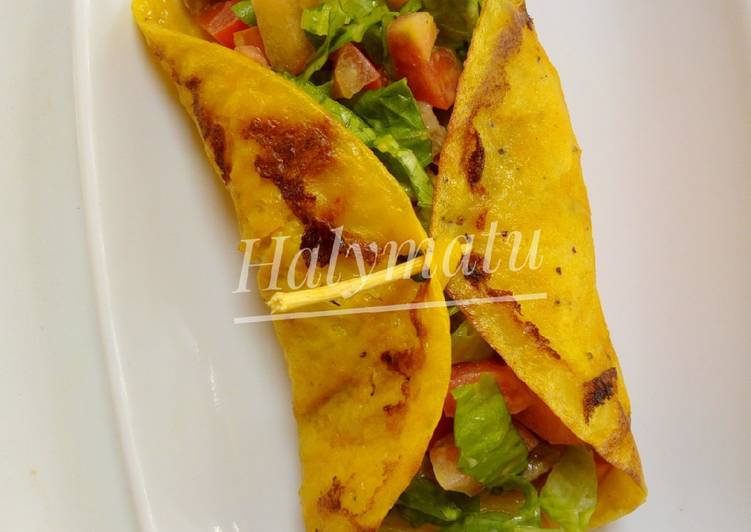 Easiest Way to Make Quick Plantain wraps