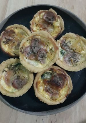 Foto resep Mini quiche lorraine