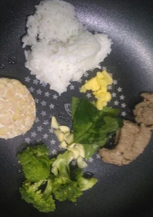 Foto resep MPASI 4bintang 8M+ (Bubur Hati Sapi, Tempe, Brokoli)