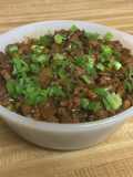 Chilli Beef Mushroom Garlic Stir Fry.