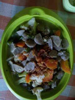 Foto resep Cap cay bakso sayur