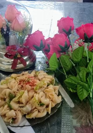 A picture of Pasta in White Sauce.