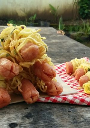 Foto resep 17. Sosis gulung