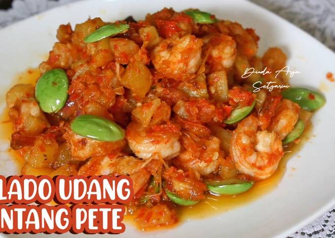 Balado Udang Kentang Pete