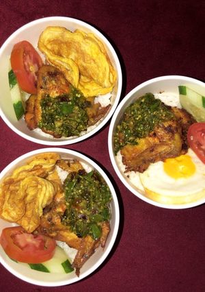 Foto resep Ayam sambel ijo