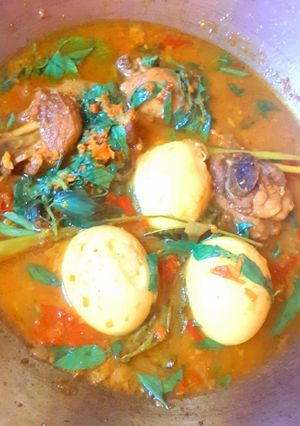 Foto resep Ayam telur rica rica kemangi