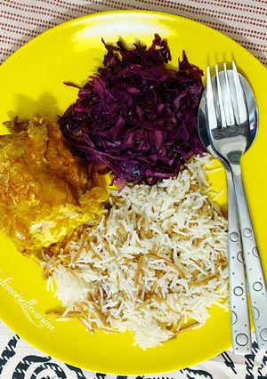 عکسی از دستور دورچین کلم بنفش و سرکه بالزامیک