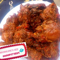 A picture of Peppered chicken.